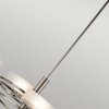 Żyrandol Aleeka - 5 źródeł światła Klasyczny pewter owalne szklane klosze ringi pierścienie nowoczesny elegancki możliwość ściemniania KL-ALEEKA5B KICHLER